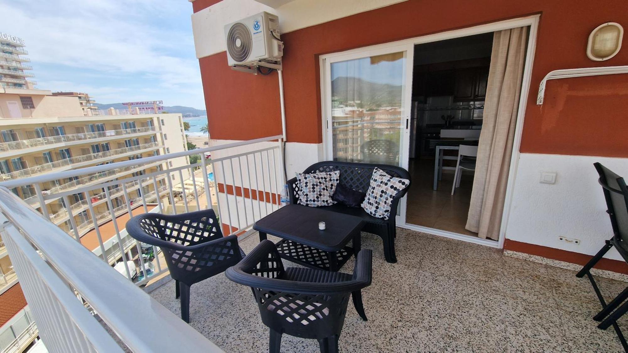 贝尼卡西姆Apartamento De 1 Habitacion Frente Al Mar Y Con Piscina公寓 外观 照片