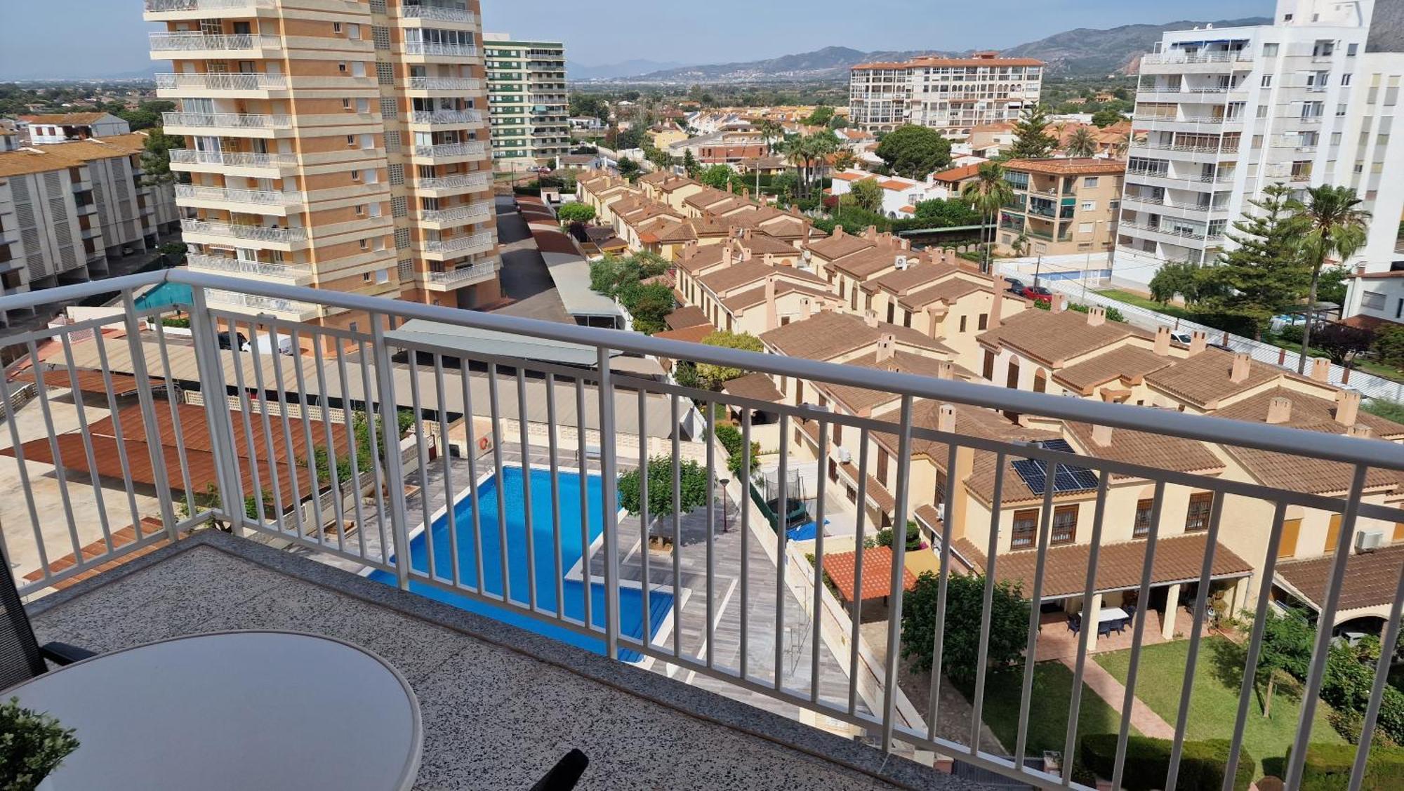 贝尼卡西姆Apartamento De 1 Habitacion Frente Al Mar Y Con Piscina公寓 外观 照片
