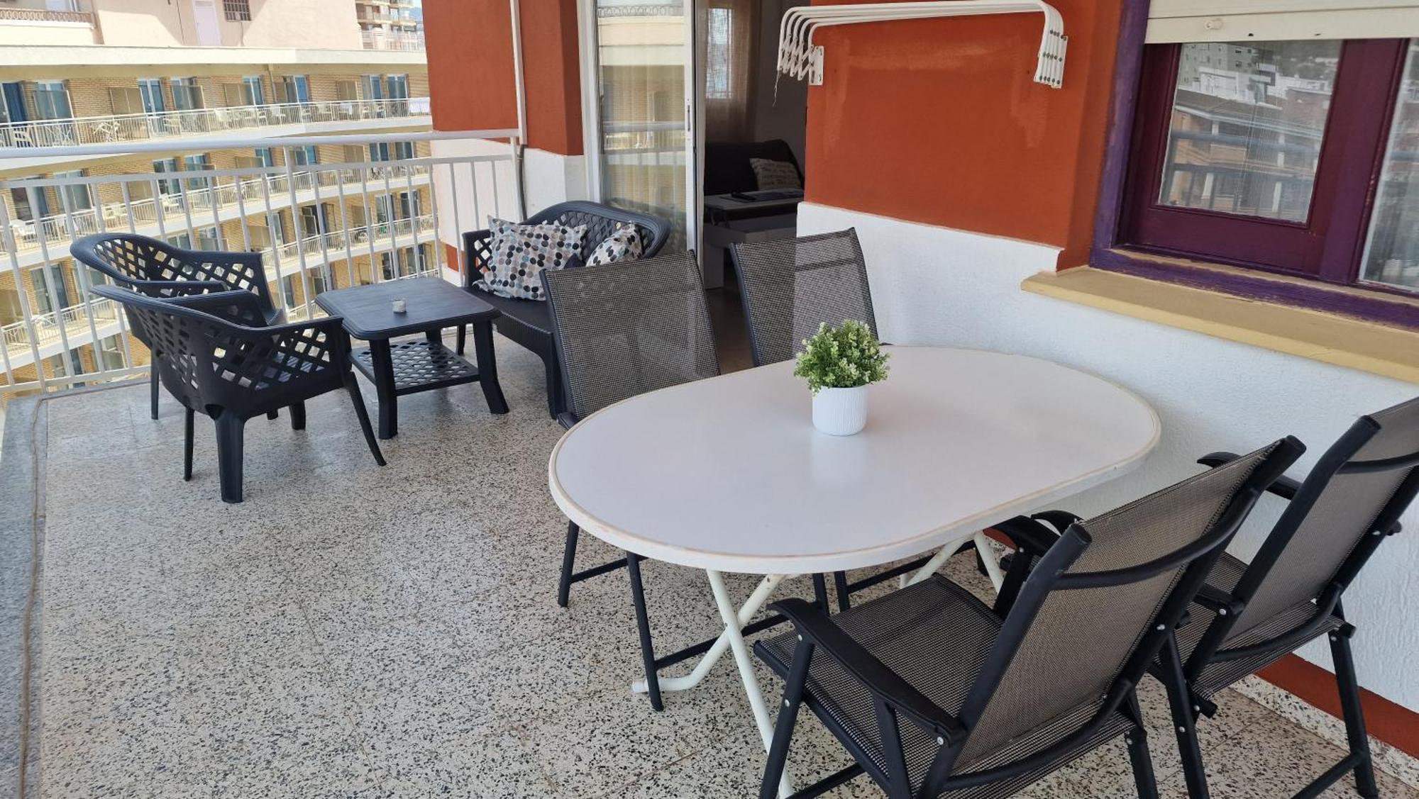 贝尼卡西姆Apartamento De 1 Habitacion Frente Al Mar Y Con Piscina公寓 外观 照片