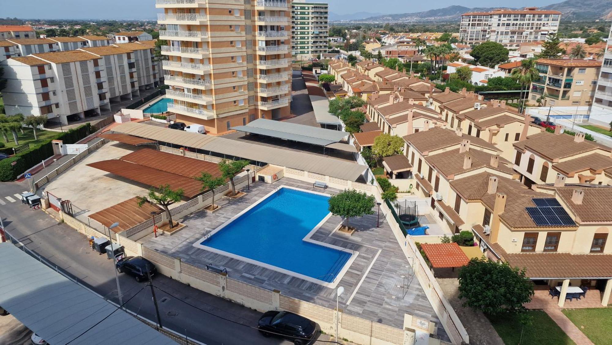 贝尼卡西姆Apartamento De 1 Habitacion Frente Al Mar Y Con Piscina公寓 外观 照片