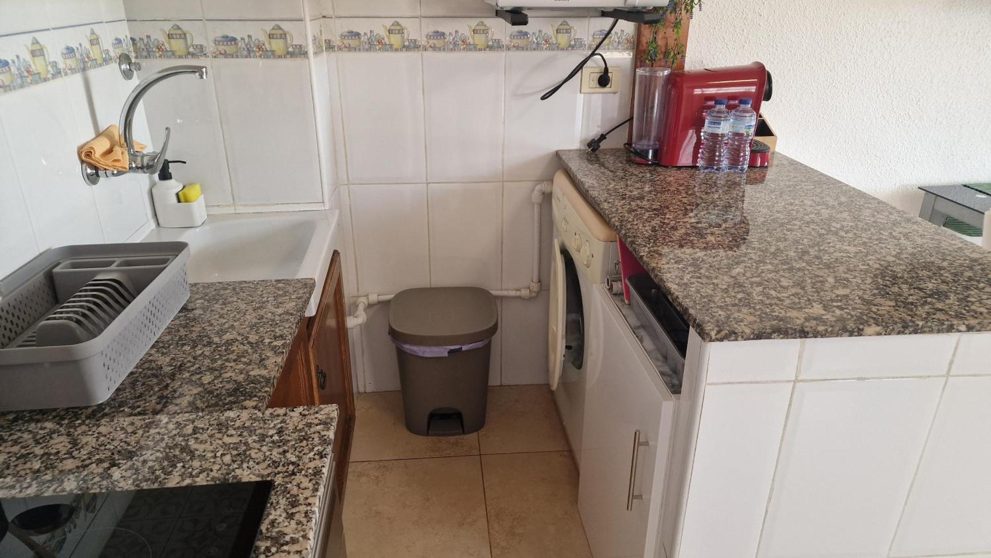 贝尼卡西姆Apartamento De 1 Habitacion Frente Al Mar Y Con Piscina公寓 外观 照片