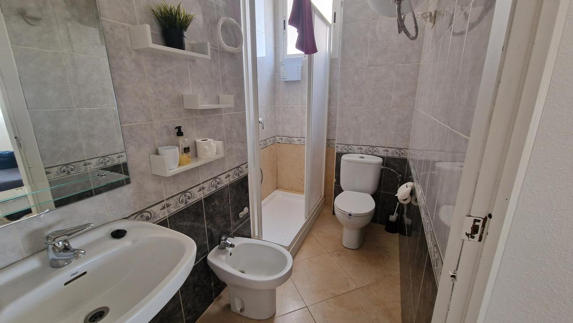 贝尼卡西姆Apartamento De 1 Habitacion Frente Al Mar Y Con Piscina公寓 外观 照片